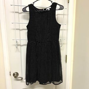 Delia’s Black and White Polka Dot Dress